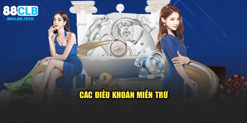 Các điều khoản miễn trừ